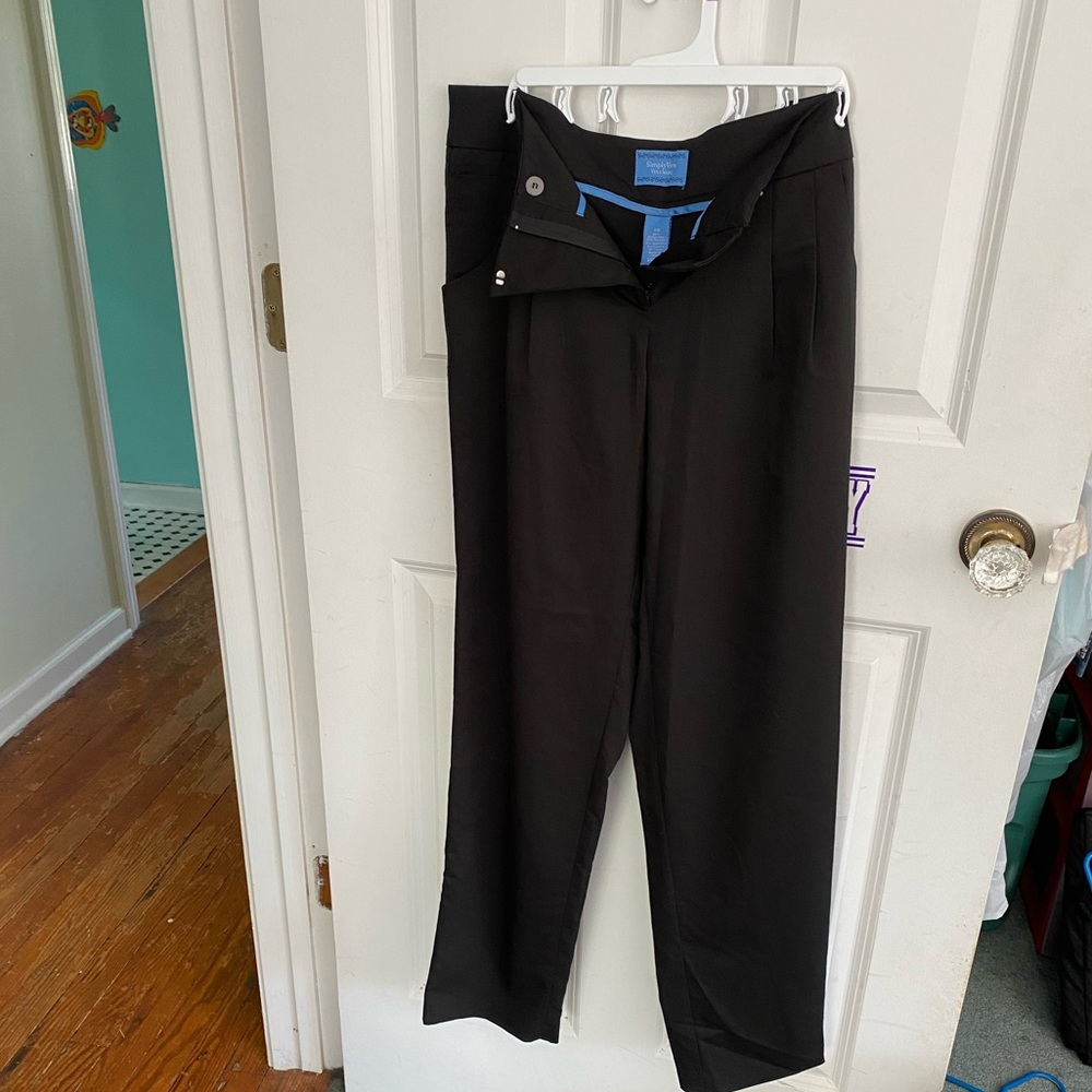 Simply Vera Black Dress Pants